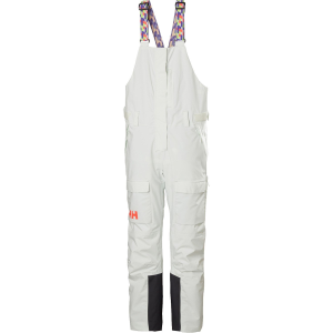 Women's Helly Hansen Switch Cargo Bib Pants 2026 in White size Large | Polyester