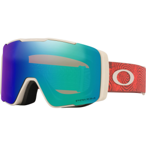 Oakley Line Miner Pro M Low Bridge Fit Goggles 2026 in Red