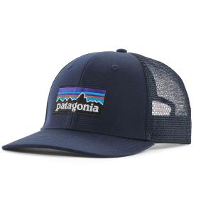 Patagonia P-6 Logo Trucker Hat 2026 in Blue | Cotton/Polyester