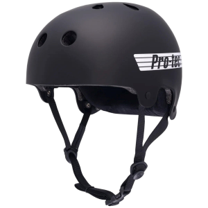 Pro-Tec Old School Low Pro Round Fit Skateboard Helmet 2026 in Black size X-Large/2X-Large