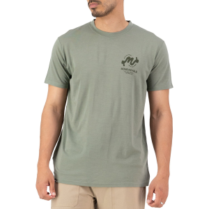 Mons Royale Icon T-Shirt 2025 in Green size Small | Nylon/Wool/Elastane