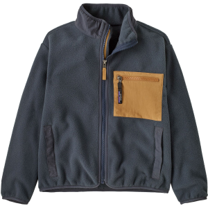 Kid's Patagonia Synchilla Jacket 2025 in Blue size 2X-Large | Nylon/Polyester/Plastic