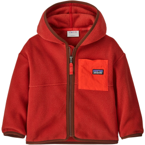 Kid's Patagonia Synchilla Hoodie Infants' 2025 in Red size 12M-18M | Nylon/Polyester/Plastic