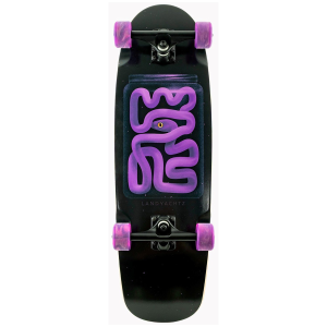 Landyachtz Tugboat Purple Snek Cruiser Skateboard Complete 2026 size 30
