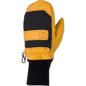 Kid's Flylow Mighty Unicorn Mittens 2026 in Black size X-Large | Leather/Polyester