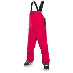 Volcom Rain GORE-TEX Bib Overalls 2023 in Red size X-Small