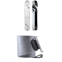 Jones Solution Splitboard 2025 - 158 Package (158) + F Splitboard Skins in Grey size 158/F | Nylon/Rubber/Plastic