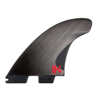 FCS II H4 Tri Fin Set 2024 in Black size Medium