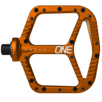 OneUp Components Aluminum Pedals 2024 in Orange