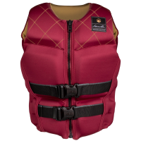 Women's Liquid Force Diva Heritage CGA Wake Vest 2024 in Red size X-Small | Neoprene