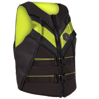 Liquid Force Rush CGA Wake Vest 2024 in Green size Large | Neoprene