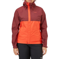 Women's Rab(R) Downpour Eco Jacket 2024 in Red size 2X-Large | Polyester