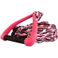 Liquid Force 9 DLX Handle + Surf Rope 2024 in Pink