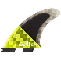 FCS II Carver PC Large Tri Fin Set 2024 in Black