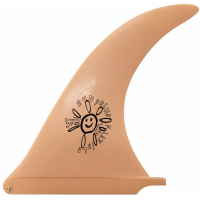 Captain Fin Alex Knost Flex .0" Longboard Fin 2024 in Orange size 10