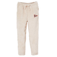 Kid's namuk Mine High Loft Fleece Pants 2024 in White size 5-7