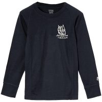 Kid's namuk Uil Long Sleeve Top 2023 in Blue size 4-6 | Wool