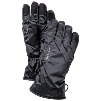 Hestra Army Leather Expedition 5-Finger Liners 2025 in Black size 11 | Leather/Polyester