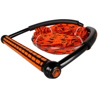 Liquid Force TR9 Handle + Static 65 ft Mainline 2024 in Orange | Aluminum/Polyester