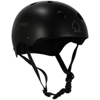 Pro-Tec Classic Skate Skateboard Helmet 2025 in Black size Small | Nylon/Polyester