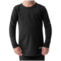 Kid's BlackStrap Therma Crew Top 2024 Black size Small