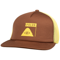 Poler Summit Trucker Hat 2022 in Brown