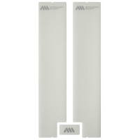 All Mountain Style Honeycomb Fork Guard 2023 in White | Micron