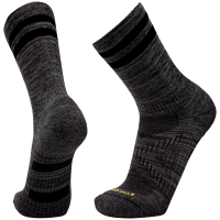 Le Bent Trail Light 3/4 Crew Socks Unisex 2024 in Black size Small | Nylon/Wool/Elastane