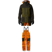 The North Face A-CAD FUTURELIGHT(TM) Jacket 2022 Green Package (M) + M Bindings | Nylon in Orange size Medium | Nylon/Polyester
