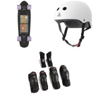 Globe Blazer Cruiser Complete 2022 - 26 Package (26 in) + X-Small/Small Bindings in White size 26/Xs/S
