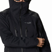 Women's Columbia Peak Pursuit 3L Jacket 2022 in Black size Medium | Nylon/Elastane
