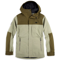 Outdoor Research Mt Baker Storm Jacket 2023 in Khaki size Large | Nylon