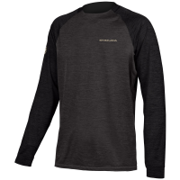 Endura SingleTrack Long Sleeve Jersey 2022 in Gray size Small | Elastane/Polyester