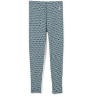 Kid's Smartwool 250 Baselayer Pattern Bottoms 2023 in Blue size X-Small