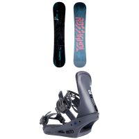 Rossignol District Snowboard 2022 - 159 Package (159 cm) + M Bindings in Black size 159/M | Polyester