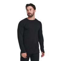 Oyuki Long-Sleeve 2023 in Black size Large | Nylon/Spandex/Wool