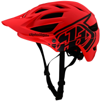 Troy Lee Designs A1 Drone Bike Helmet 2022 in Red size Medium/Large | Polyester