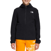 The North Face Glacier Full Zip Hooded Jacket 2023 in Black size 2X-Large | Polyester