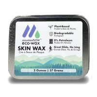 mountainFLOW eco-wax Rub On Climbing Skin Wax 2023 in Silver