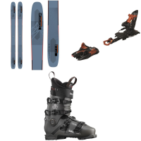 Salomon QST 98 Skis 2023 - 189 Package (189 cm) + 75-100 Bindings in Black size 189/75-100
