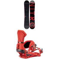 Nitro Team Pro Snowboard 2023 - 157W Package (157W cm) + L Bindings in Red size 157W/L | Rubber