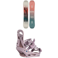 Women's Rome Royal Snowboard 2023 - 138 Package (138 cm) + S Bindings /Bamboo size 138/S | Polyester/Bamboo
