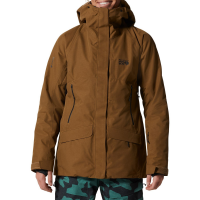 Women's Mountain Hardwear Cloud Bank GORE-TEX Insulated Jacket 2023 in Brown size Medium | Polyester