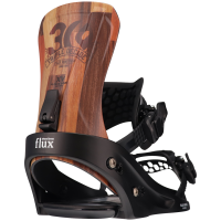 Flux XV Snowboard Bindings 2023 in Brown size Large