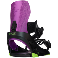 Flux CV Snowboard Bindings 2023 in Purple size Medium | Polyester
