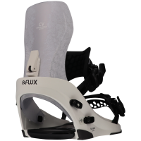 Flux CV Snowboard Bindings 2023 in White size Large | Polyester