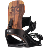 Flux XF Snowboard Bindings 2023 in Brown size Large