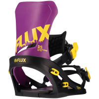 Flux DS Snowboard Bindings 2023 in Purple size Small | Nylon