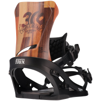 Flux DS Snowboard Bindings 2023 in Brown size Large | Nylon