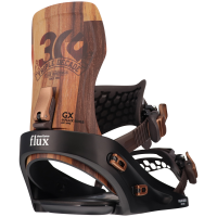Women's Flux GX Snowboard Bindings 2023 in Brown size X-Small